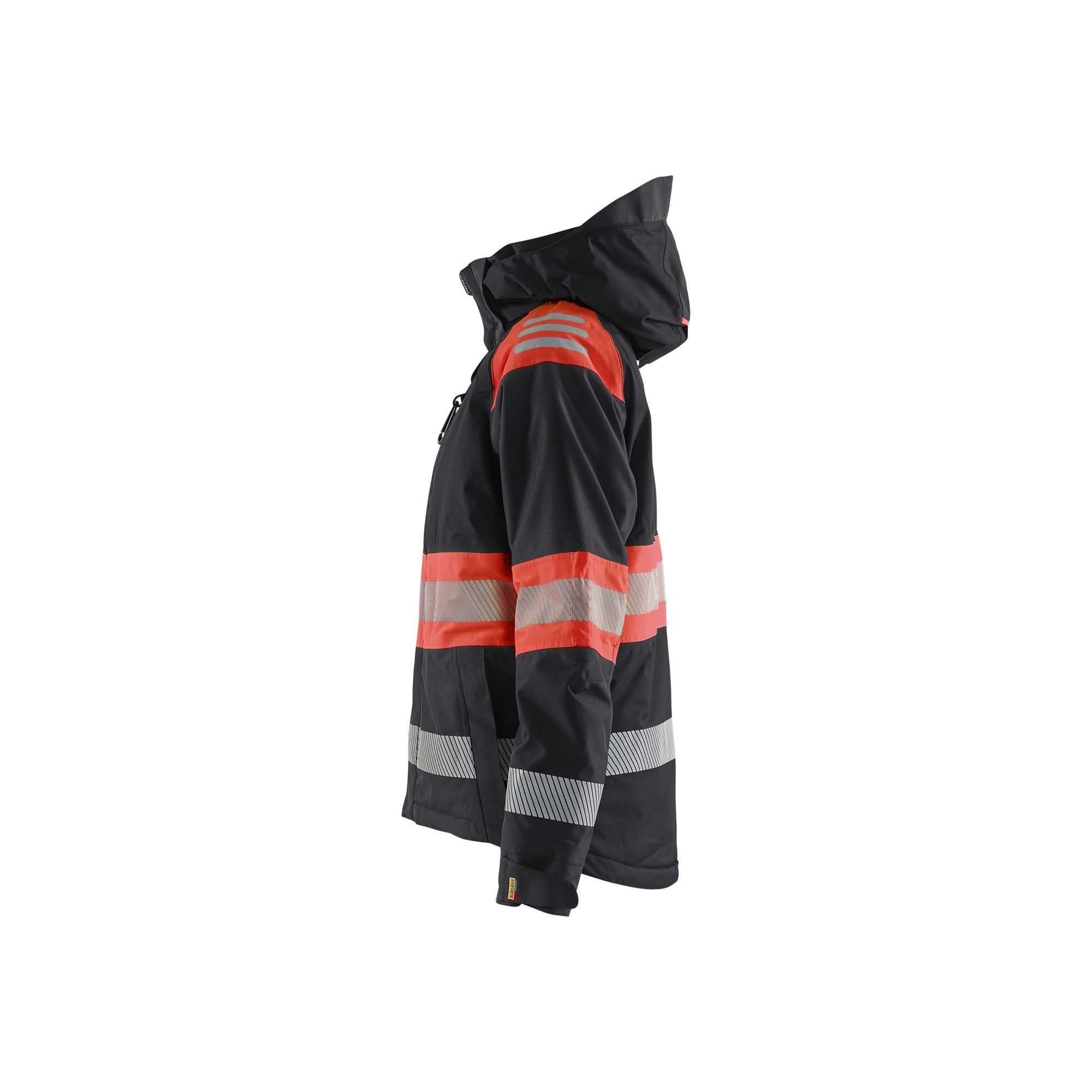 BLAKLADER 44701977 Women’s Hi Vis Winter Jacket Hi Vis Reflective Work Jacket WOMEN - Waterproof